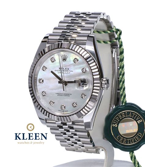 rolex datejust mother of pearl 41|Rolex Datejust 36 with diamonds.